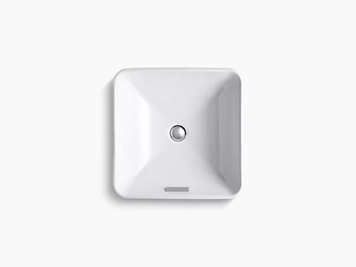 Picture of Kohler Vox® SquareVessel bathroom sink - White