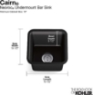 Picture of KOHLER Cairn® 15-1/2" undermount bar sink  K-8223-CM1