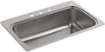 Picture of Kohler Verse™ 33" top-mount single-bowl kitchen sink - Stainless Steel