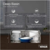 Picture of Kohler Verse™ 33" top-/undermount double-bowl kitchen sink - Stainless Steel