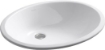 Picture of Kohler Caxton® 21-1/4" oval undermount bathroom sink  - white