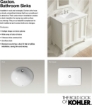 Picture of Kohler Caxton® 21-1/4" oval undermount bathroom sink  - white