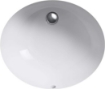 Picture of Kohler Caxton® Oval undermount bathroom sink with overflow - White