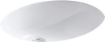 Picture of Kohler Caxton® Oval undermount bathroom sink with overflow - White