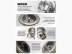 Picture of KOHLER Duostrainer®Sink drain and strainer with tailpiece - Vibrant Stainless