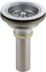 Picture of KOHLER Duostrainer® Sink drain and strainer with tailpiece - Polished Chrome