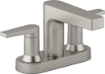 Picture of KOHLER Taut™ Centerset bathroom sink faucet - Vibrant Brushed Nickel