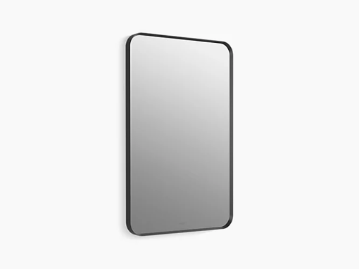 Picture of KOHLER Essential 22" x 34" rectangle decorative mirror - Matte Black