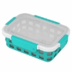 Picture of Ello 2-Compartment Glass Food Containers, 8-piece set Multi-Color Silicon Sleeve