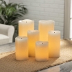 Picture of Gerson Glow Wick Colour Changing Candles, 6pcs