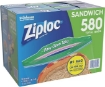 Picture of Ziploc Easy Open Tabs Sandwich Bags 580, 145 Count (Pack of 4)