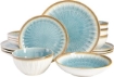 Picture of Laurie Gates Nova 16-Piece Service for 4 Dinnerware Set – Blue 