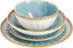 Picture of Laurie Gates Nova 16-Piece Service for 4 Dinnerware Set – Blue 