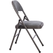 Picture of Maxchief Deluxe Upholstered Padded Folding Chair - Gray 