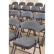 Picture of Maxchief Deluxe Upholstered Padded Folding Chair - Gray 