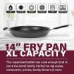 Picture of Granitestone Pro 14” Frying Pan Nonstick Extra Large Hard Anodized Frying Pan 