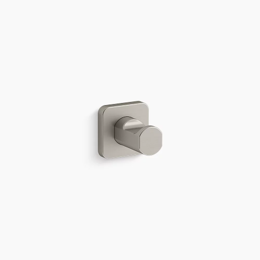 Picture of KOHLER Parallel Robe Hook - Vibrant Brushed Nickel