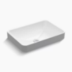 Picture of Kohler Vox® RectangleVessel bathroom sink - White