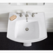 Picture of KOHLER Kelston 23-3/4" rectangular pedestal bathroom sink - White 