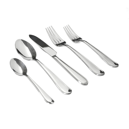 Picture of Gourmet Settings Melody Collection 20-piece Flatware Set - Stainless Steel 