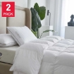 Picture of Hotel Grand Feather & Down Pillow, 2-pack Standard/Queen Twin Pack  - White 