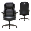 Picture of La-Z-Boy Manager Chair with Adjustable Headrest - Black 