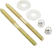 Picture of Ez-Flo 1/4" x 3 1/2"  Toilet Closet Screw Set 