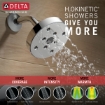 Picture of Delta Trinsic H2Okinetic Shower TrimKit with Showerhead - Chrome