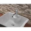 Picture of Delta Trinsic Single Hole Single-Handle Bathroom Faucet - Chrome