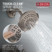 Picture of Delta Lahara® Monitor® 17 Series Tub & Shower Trim - Stainless Steel