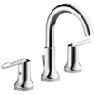 Picture of Delta Trinsic Two Handle Widespread Bathroom Faucet - Chrome