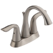 Picture of Delta Lahara Two Handle Centerset Bathroom Faucet Two Handle Lever with Pop up drain - Stainless