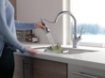 Picture of Delta Leland Single Handle Pull-Down Kitchen Faucet With ShieldSpray® Technology - Chrome 