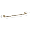 Picture of Delta Trinsic 24" Towel Bar - Champagne Bronze 