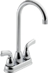 Picture of Delta Foundations Two Handle Bar / Prep Faucet - Chrome 