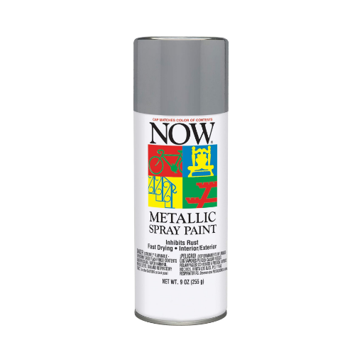 Picture of Krylon Wrought Iron 9 oz NOW Enamel Spray Paint - Aluminum 