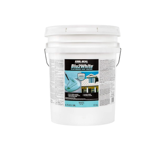 Picture of KOOL SEAL® Blu2White™ Elastomeric Roof Coating 5 Gallon - White