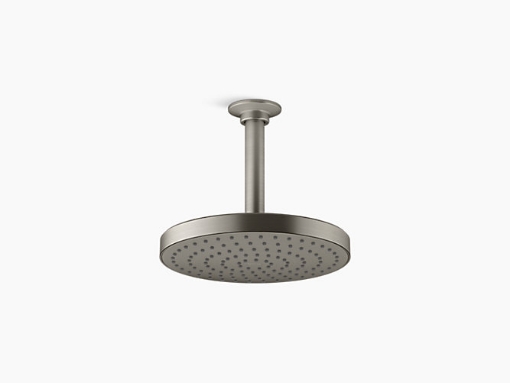 Picture of Kohler Awaken® 8" single-function rainhead, 1.75 gpm - Brushed Nickel