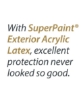 Picture of Sherwin-Williams SuperPaint Exterior Acrylic Latex 5 Gallon- Satin Extra White 