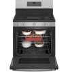 Picture of GE Appliance 30" Smart Standing Gas Range - Fingerprint Resistant Stainless