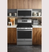 Picture of GE Appliance 30" Smart Standing Gas Range - Fingerprint Resistant Stainless