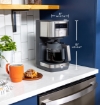 Picture of GE 12 Cup Drip Coffee Maker with Adjustable Keep Warm Plate 