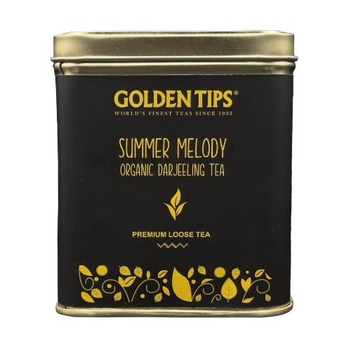 Picture of Summer Melody Black Tea Loose Leaf 50 Cups (3.53oz) Tin Can