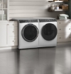 Picture of GE® 5.0 cu. ft. Capacity Smart Front Load Steam Washer - White 