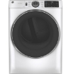 Picture of GE® 7.8 cu. ft. Capacity Smart Front Load Gas Dryer - White 