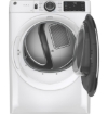 Picture of GE® 7.8 cu. ft. Capacity Smart Front Load Gas Dryer - White 