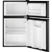 Picture of GE Appliances 3.1 Cu. Ft. Double-Door Compact Refrigerator - Clean steel