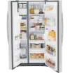 Picture of GE® 23.0 Cu. Ft. Side-By-Side Refrigerator - Fingerprint Resistant Stainless 