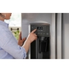 Picture of GE® 23.0 Cu. Ft. Side-By-Side Refrigerator - Fingerprint Resistant Stainless 