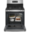 Picture of GE® 30" Free-Standing Gas Range - Stainless Steel 